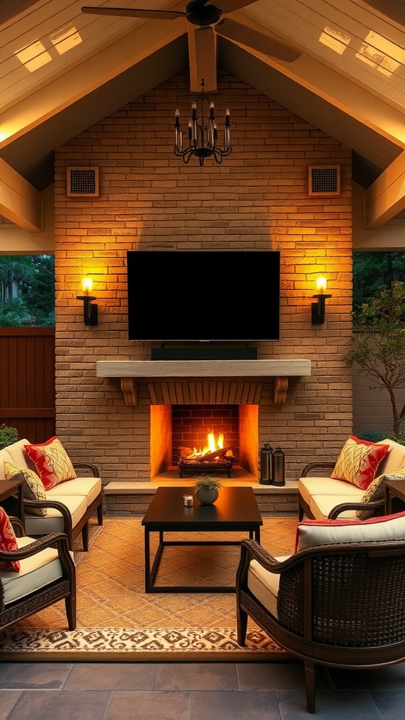 30 Backyard TV Ideas to Turn Your Patio into an Outdoor Entertainment