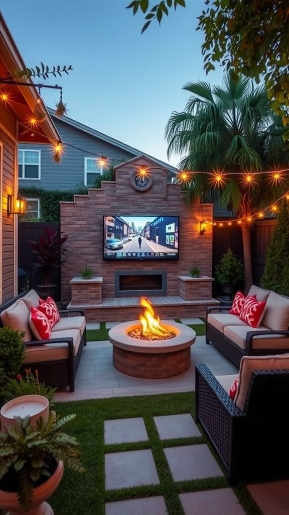 30 Backyard TV Ideas to Turn Your Patio into an Outdoor Entertainment