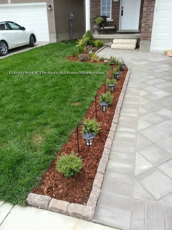 Simple Pathway with Tiki Torches