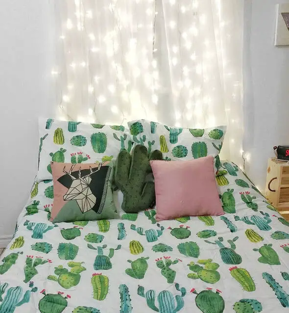 Natural Fresh _Cactus Bedroom