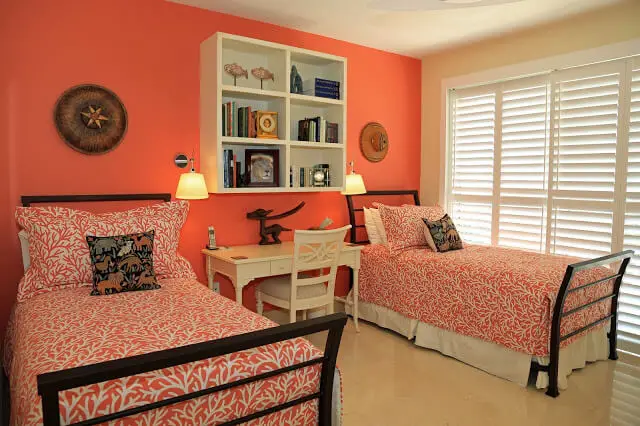 Charming Peach Bedroom Decor Ideas