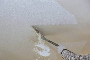 How to Remove Popcorn Ceiling Easily - MaterialSix