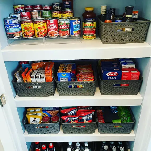 Pantry Organization Baskets_