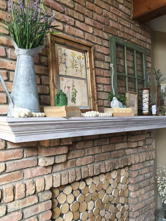  Unfinished Farmhouse Mantel Decor