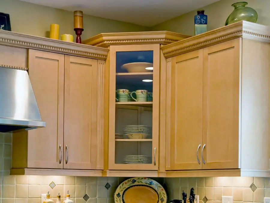 Upper Corner Kitchen Cabinets Ideas