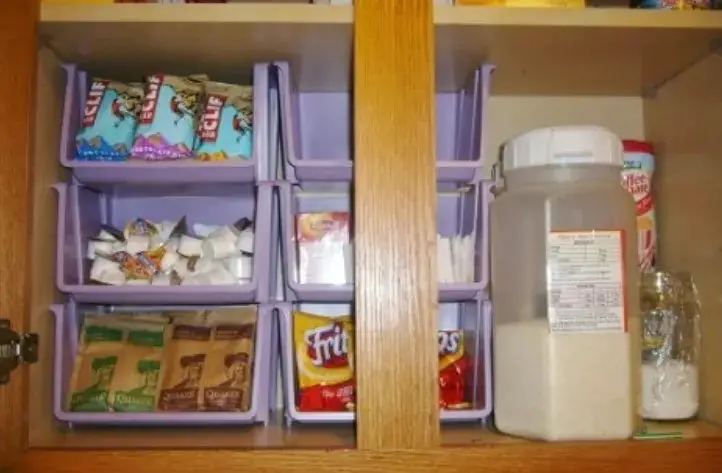 Organize Your Kitchen Using Dollar Store