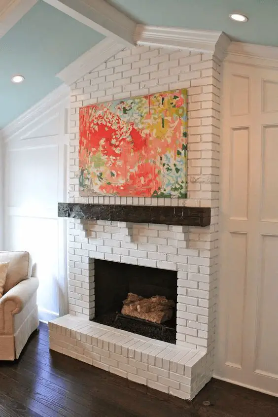 The Blended Fireplace Painting