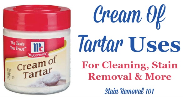 How to clean baked on grease from your aluminum pans using cream of tartar