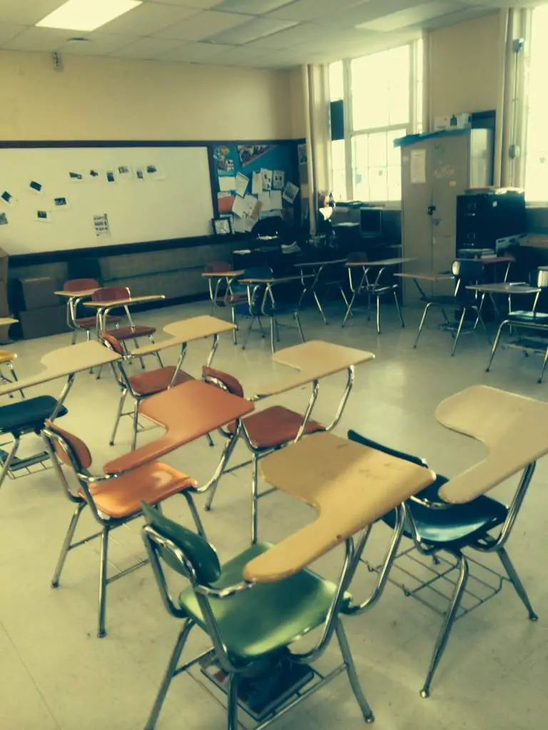 Furniture Arrangement in Classroom to be Organized