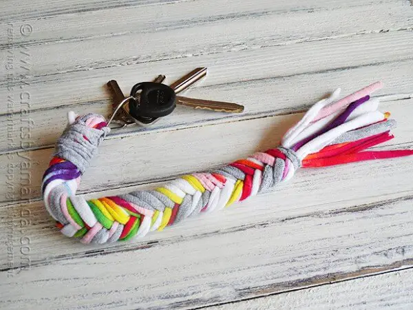 DIY Rope Tassel Keychains - Alice and Lois