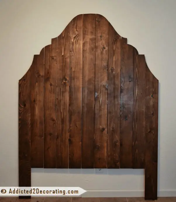 Cedar fence Picket Headboard