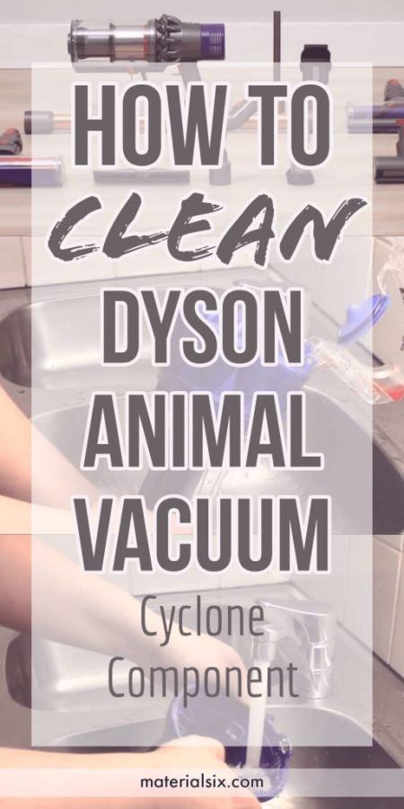 How to clean your Dyson Animal vacuum cyclone component easily and fast