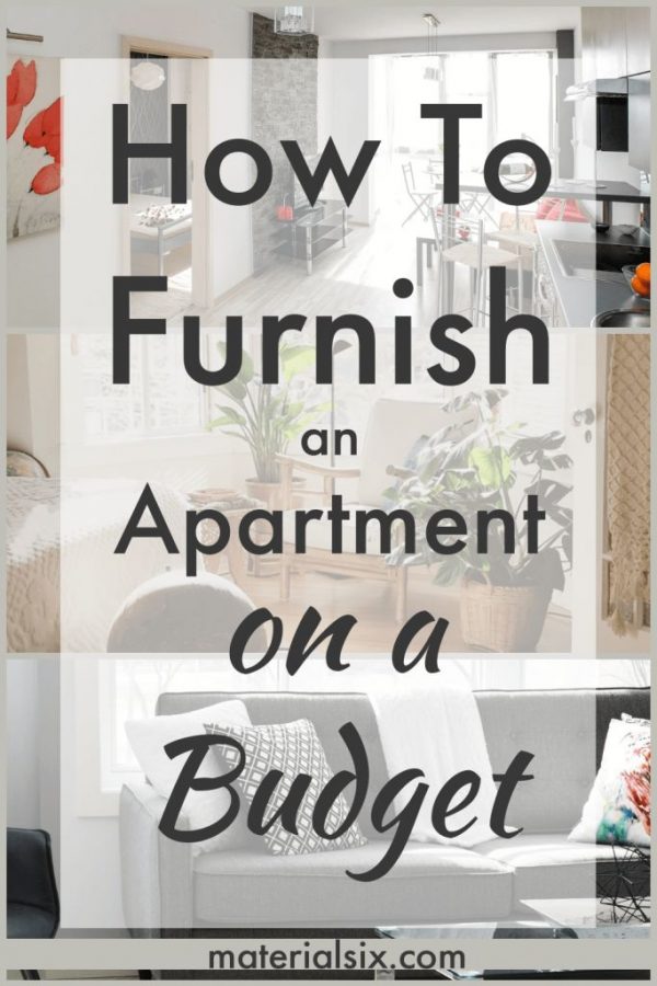 how to furnish an apartment on a budget