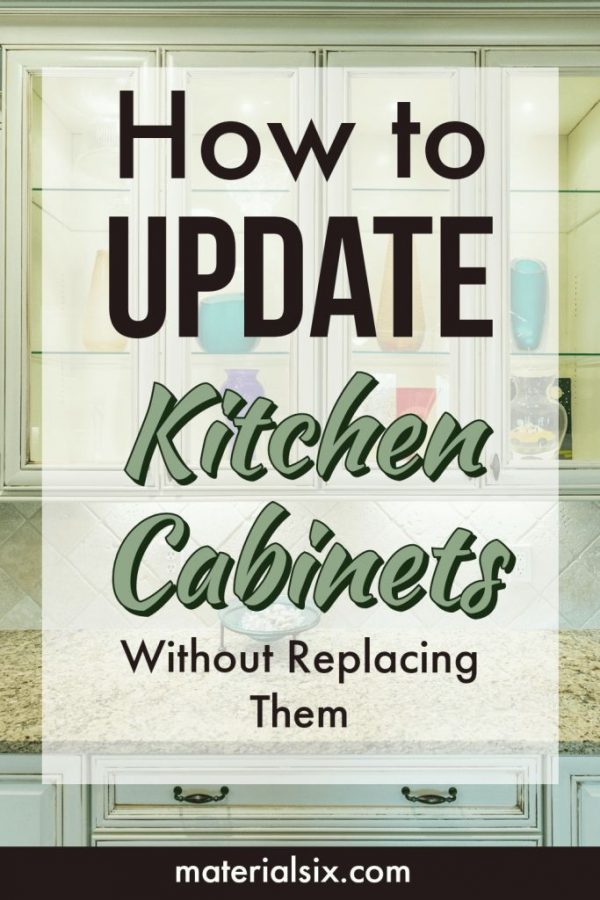 How to update kitchen cabinets without replacing them