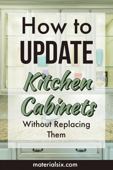 How To Update Kitchen Cabinets Without, How To Update Kitchen Cabinets Without Replacing Them