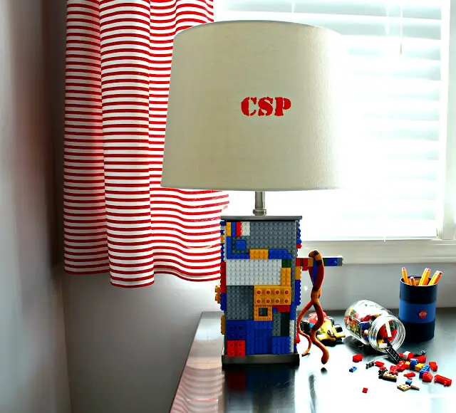 DIY Unique Lego Lamp