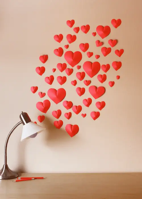 Puffy Heart Wall Art