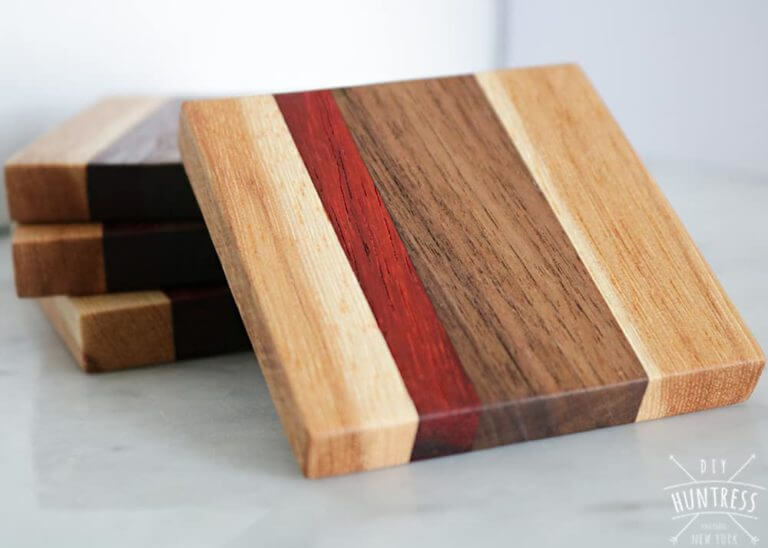 Scrap Wood Coasters