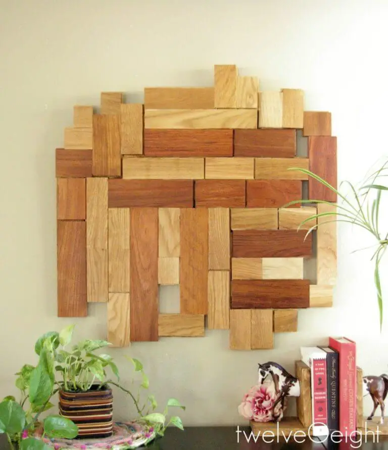 Scrap Wood Wall Hanging