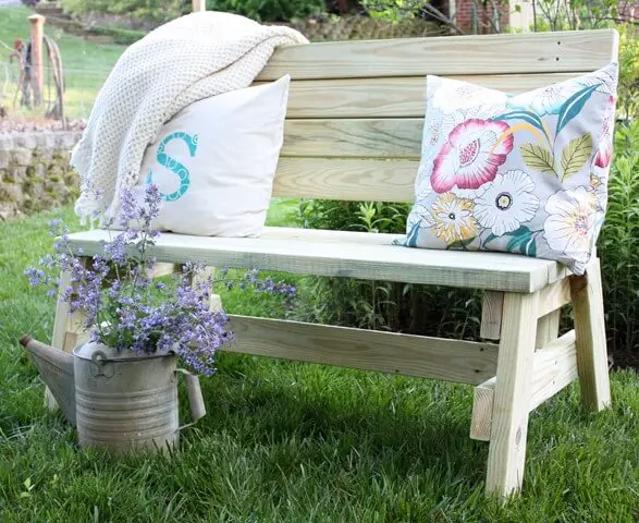 Simple Garden Bench