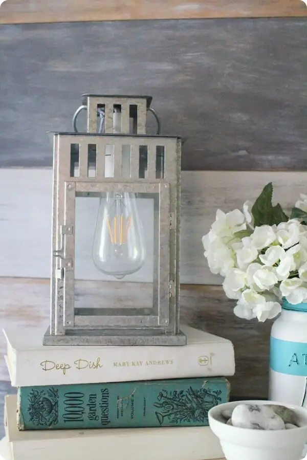 Turn a Lantern into a Lamp - DIY lamp ideas