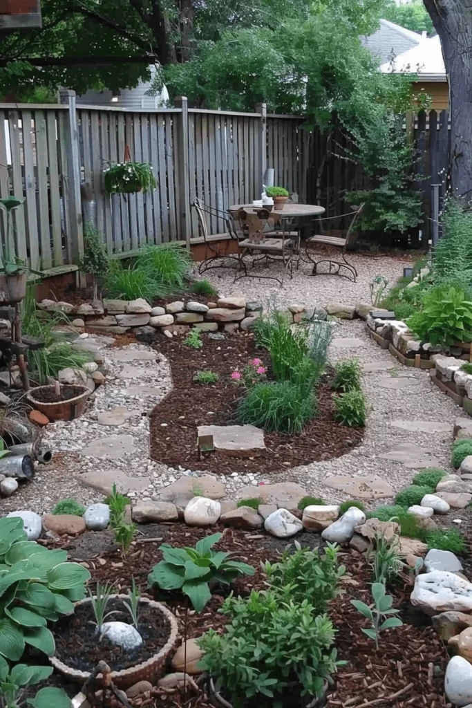 Garden Backyard No Grass - Small backyard ideas
