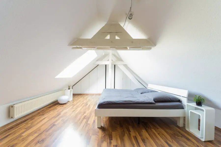 Futuristic Attic Bedroom Ideas