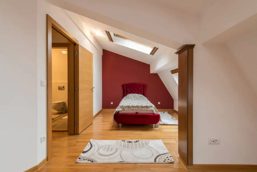 Modern Attic Bedroom