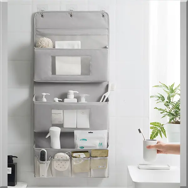 bathroom wall organizer