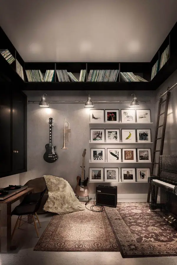 Music Themed Bedroom