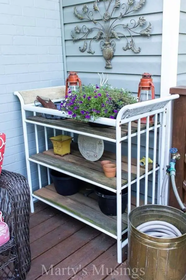 Repurpose Racks for Planters