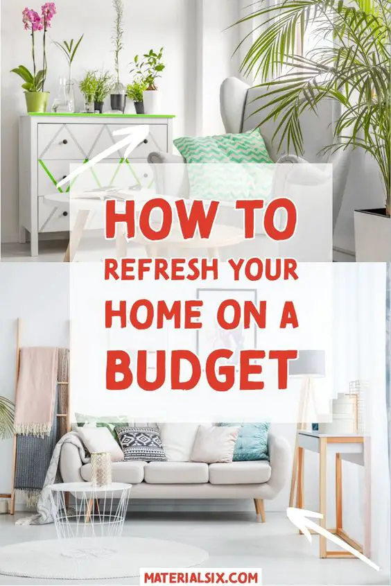 How to refresh your home on a budget