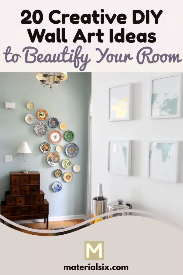 Creative DIY wall art ideas to beautify your room