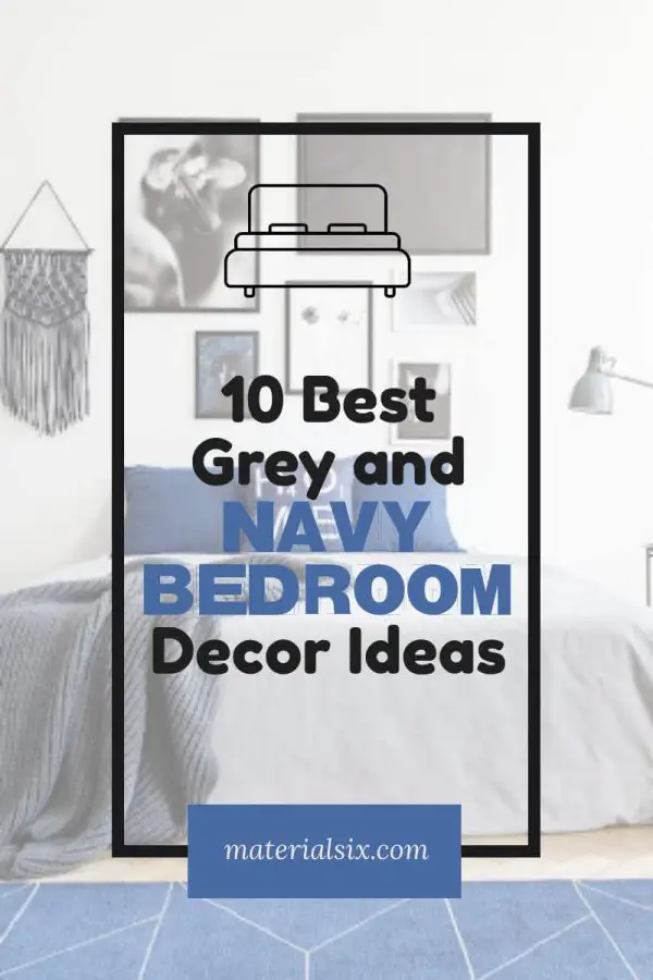 10 Best Grey and Navy Bedroom Ideas