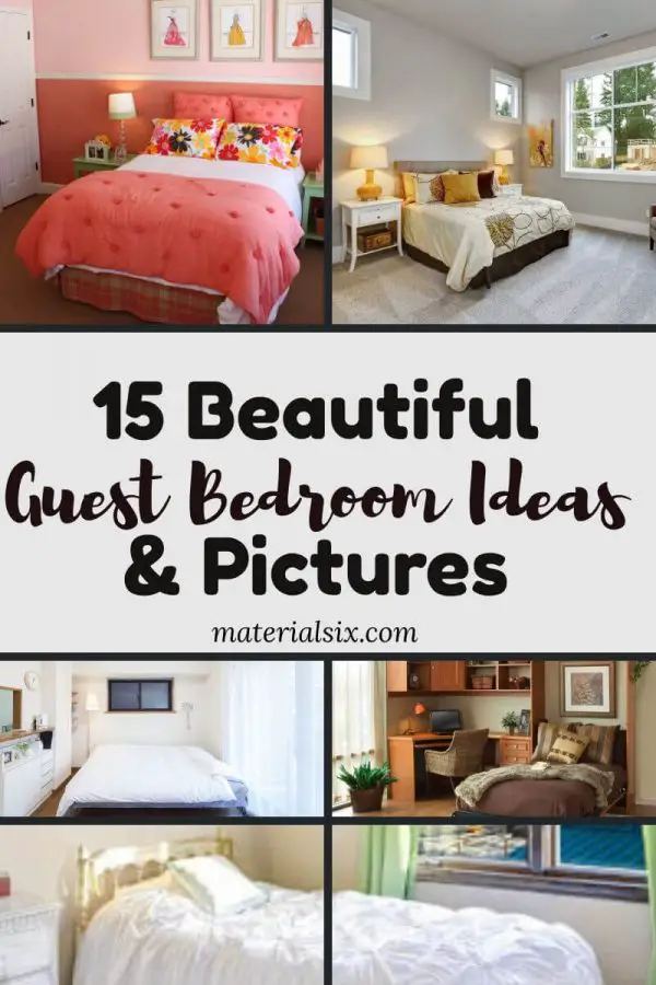 15 Beautiful Guest Bedroom Ideas & Pictures - MaterialSix