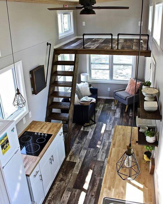 Living in a tiny house