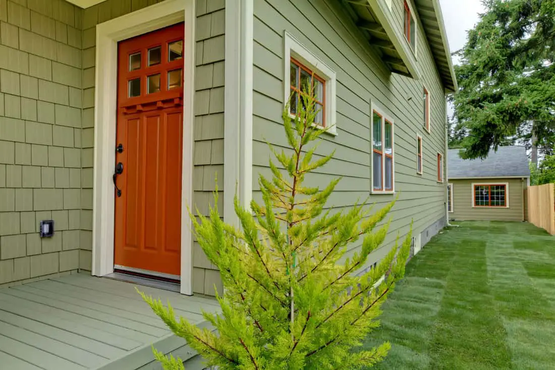 Red Brick Front Door Color