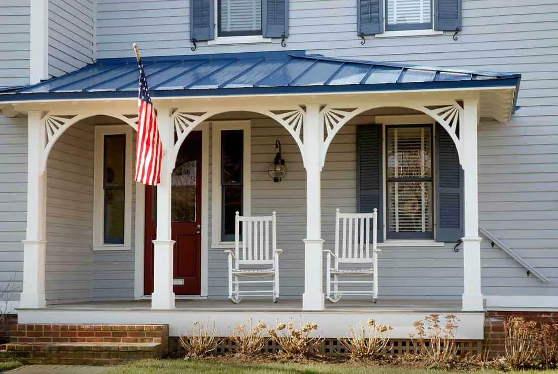 Get Patriotic With Flag Holder - Front Porch Ideas