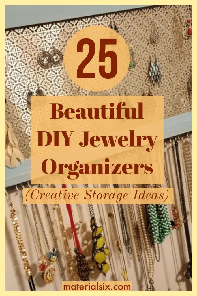 DIY Jewelry Organizers