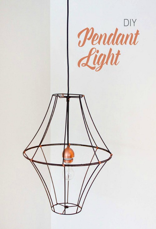 DIY-lamp-projects-pendant-light