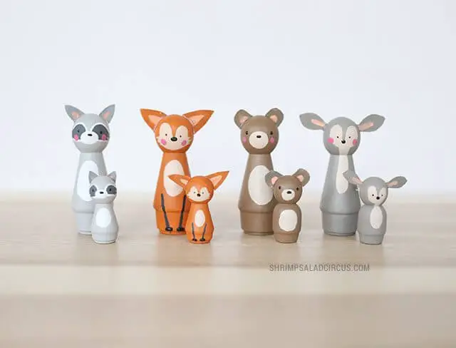 DIY Peg Doll Animals Tutorial