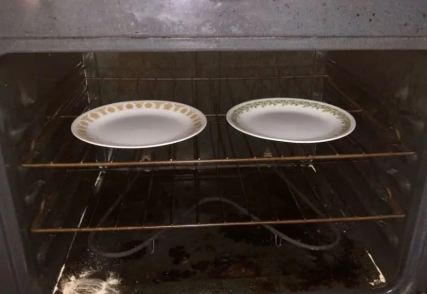 Can You Put A Plate In The Oven?