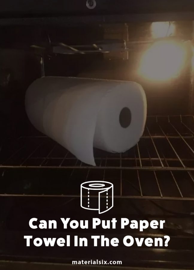 Can You Put Paper Towel In The Oven? And What to Do Instead