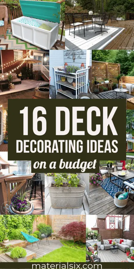 16 Deck Decorating Ideas on a Budget