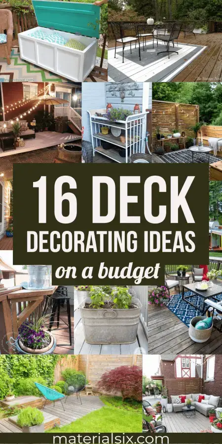 16 Deck Decorating Ideas on a Budget