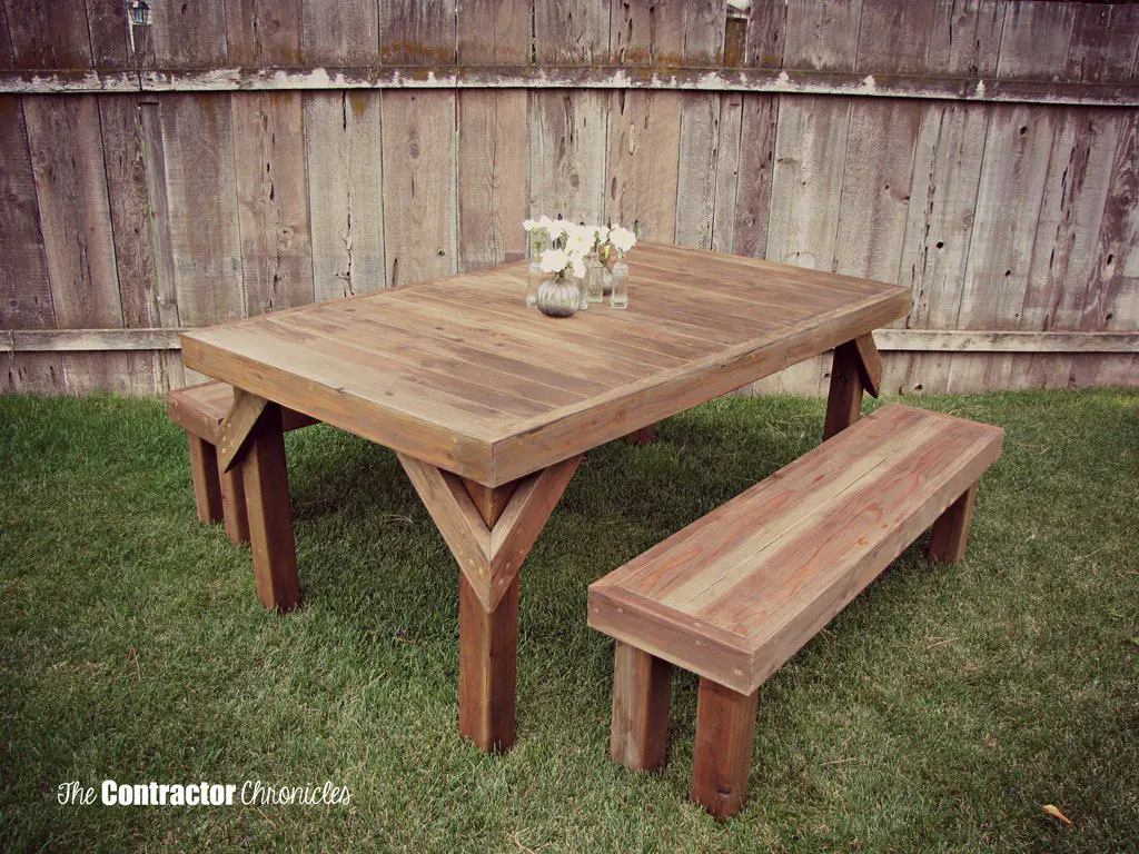 Cedar Picnic Table