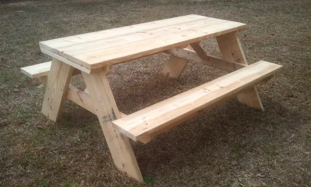 Six Foot Picnic Table 