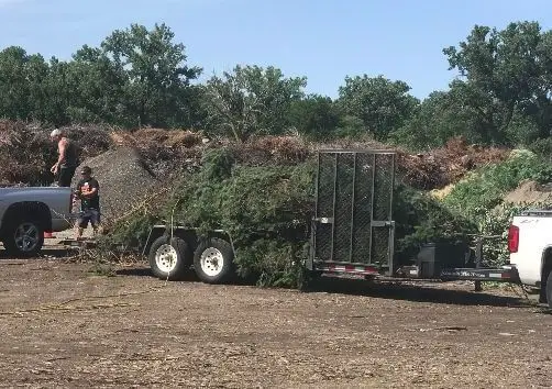 Take Grass Clipping to Local Disposal Site