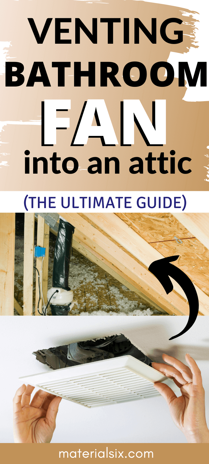 How to Install a Bathroom Vent Fan Into An Attic