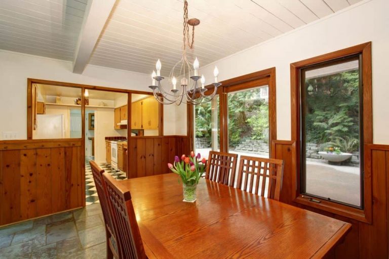 How To Decorate & Update Wood Paneling Without Painting